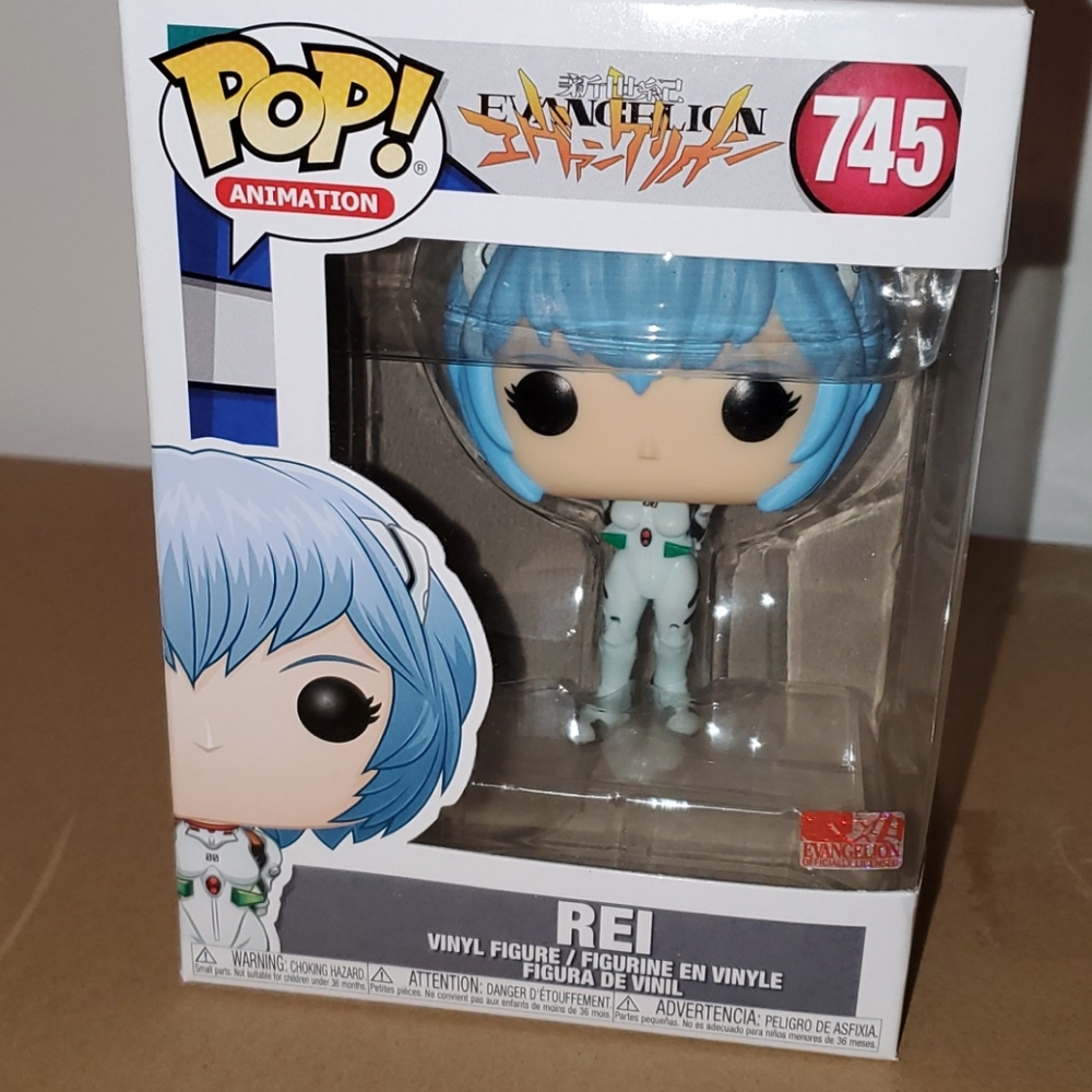 Evangelion Neon Genesis Rei Ayanami Funko Pop